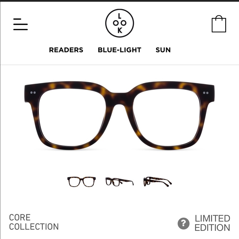 Unisex Look Optic Blue Light Glasses